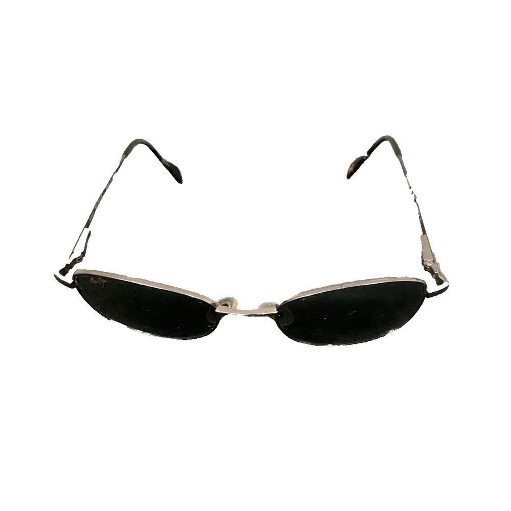 Maui Jim Hulu Sunglasses MJ-551-02 Gunmetal Titanium Polarized Black